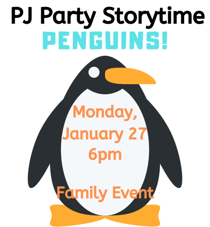 pj party storytime penguins