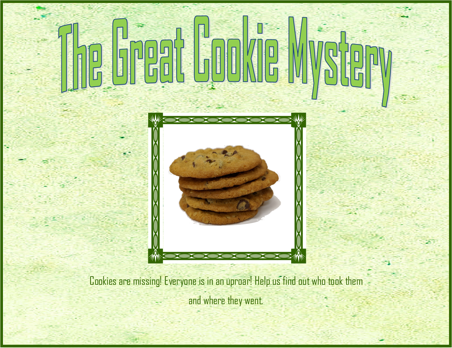 Cookie Mystery