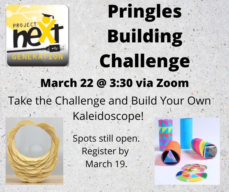 PNG Pringles Building Challenge & Kaleidoscope