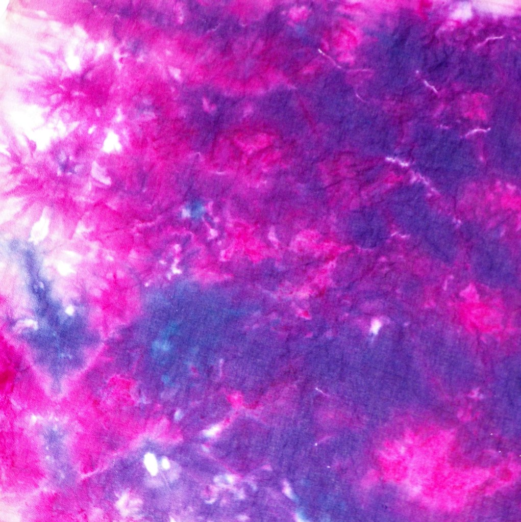purple and pink tye dye
