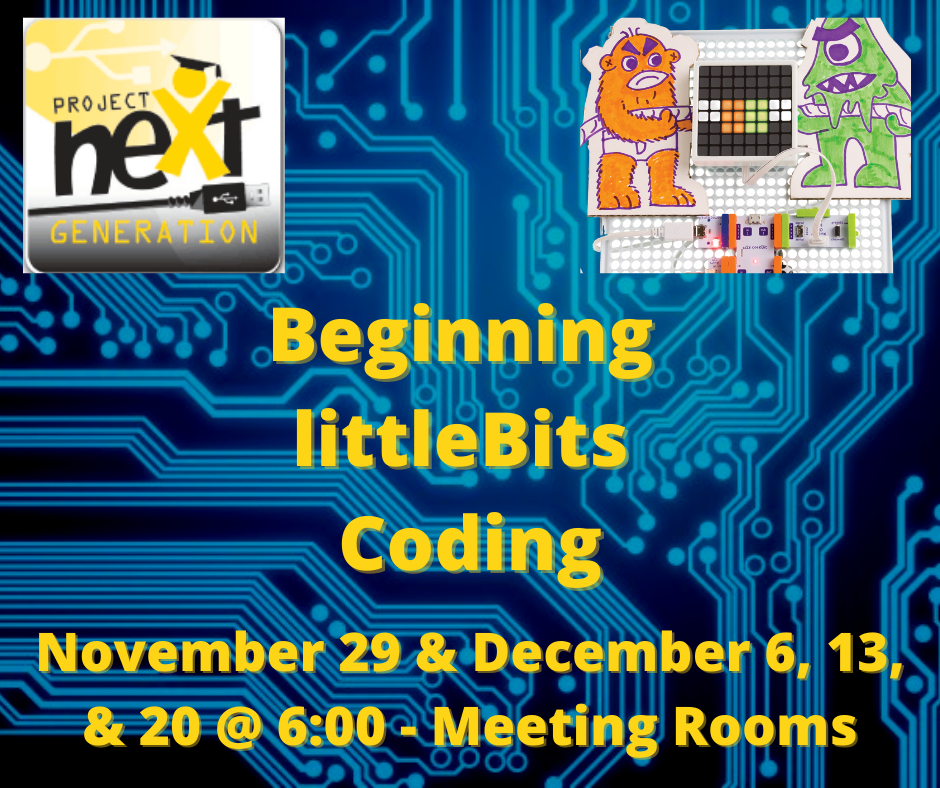Beginning littleBits coding November 29