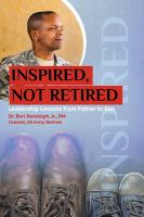 Book cover for Inspired, not Retried by Dr. Burl Randolph