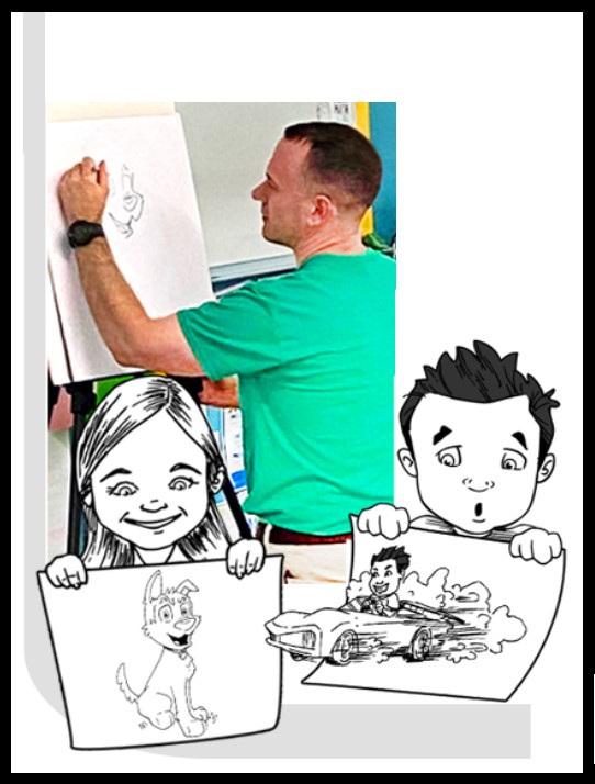 Cartoon Drawing Class with Josh Wright