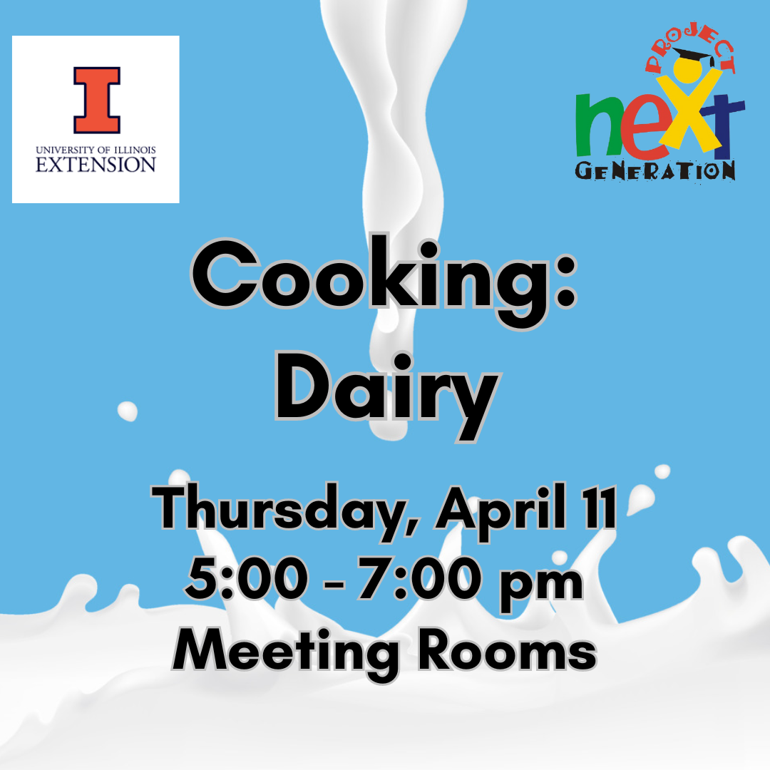 PNG Cooking: Dairy on Thursday, April 11 at 5:00 pm
