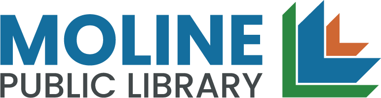Homepage of Moline Public Library