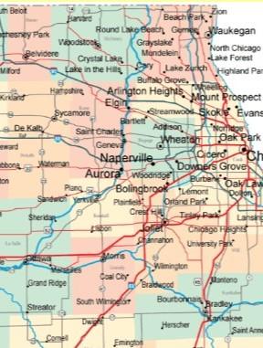 Illinois Map