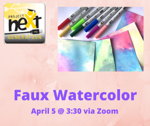 PNG Faux Watercolor