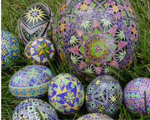 Pysanky eggs