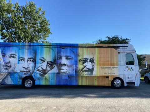 Mobile Museum of Tolerance Bus 