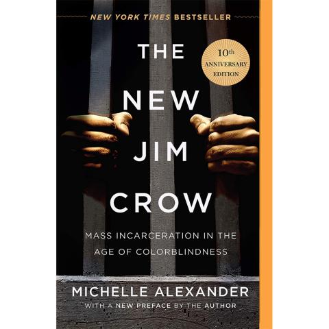 "The New Jim Crow" Book Cover