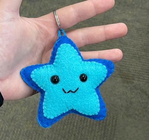 Sew Fun - Star Keychain