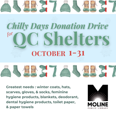 shelter donation drive / october 1-31