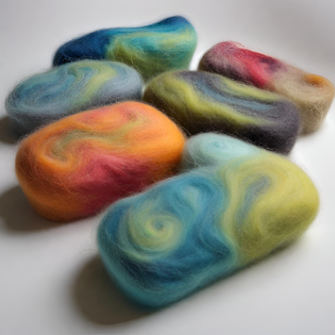 felted soap