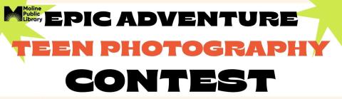 banner with text reading Epic Adventure Teen Photography Contest