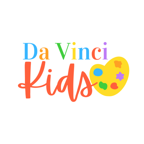 Da Vinci Kids with a artist's paint palette 