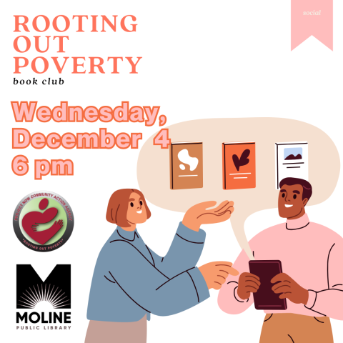 rooting out poverty book club / club social / december 4