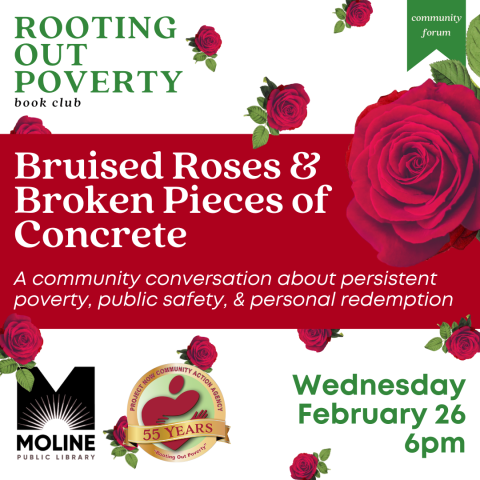 rooting out poverty book club / community forum / february 26