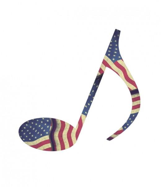 Patriotic Music Note