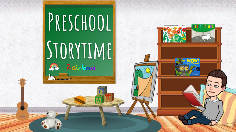 Preschool storytime rainbow