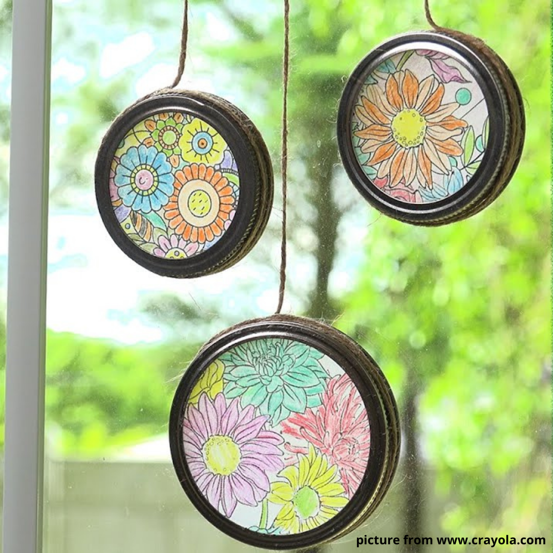 Coloring Page Suncatchers