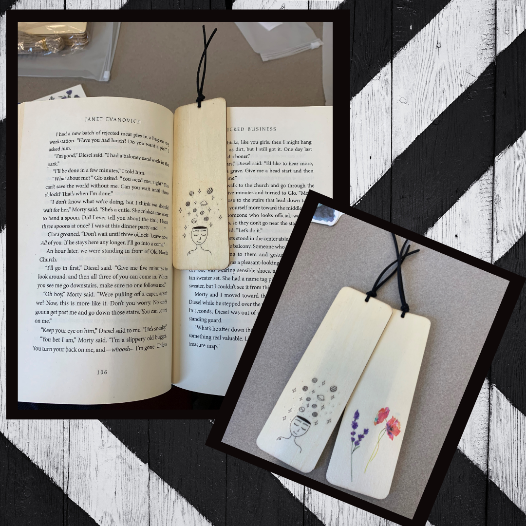 Temporary Tattoo Bookmarks