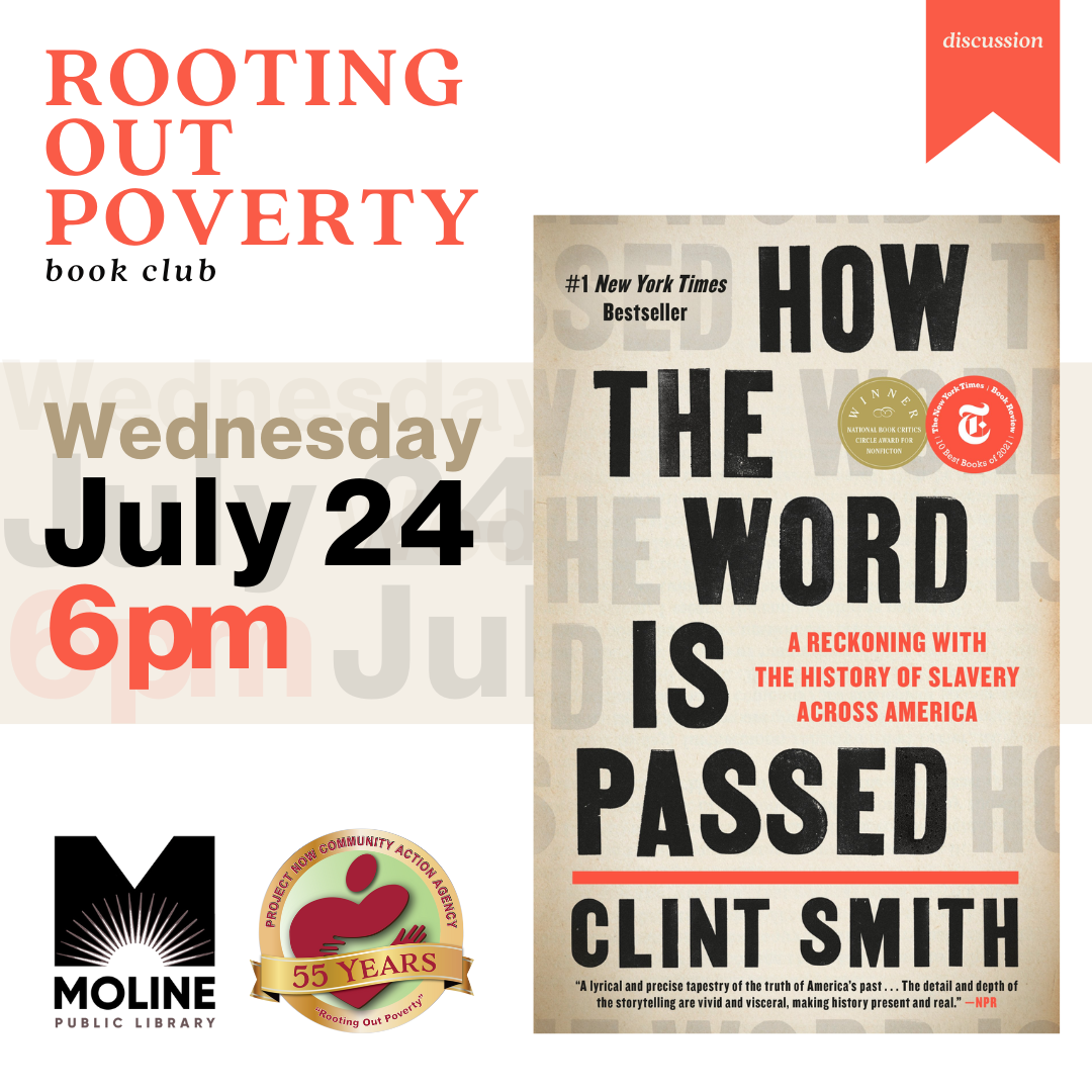 rooting out poverty book club / how the word is passed / july 24 2024