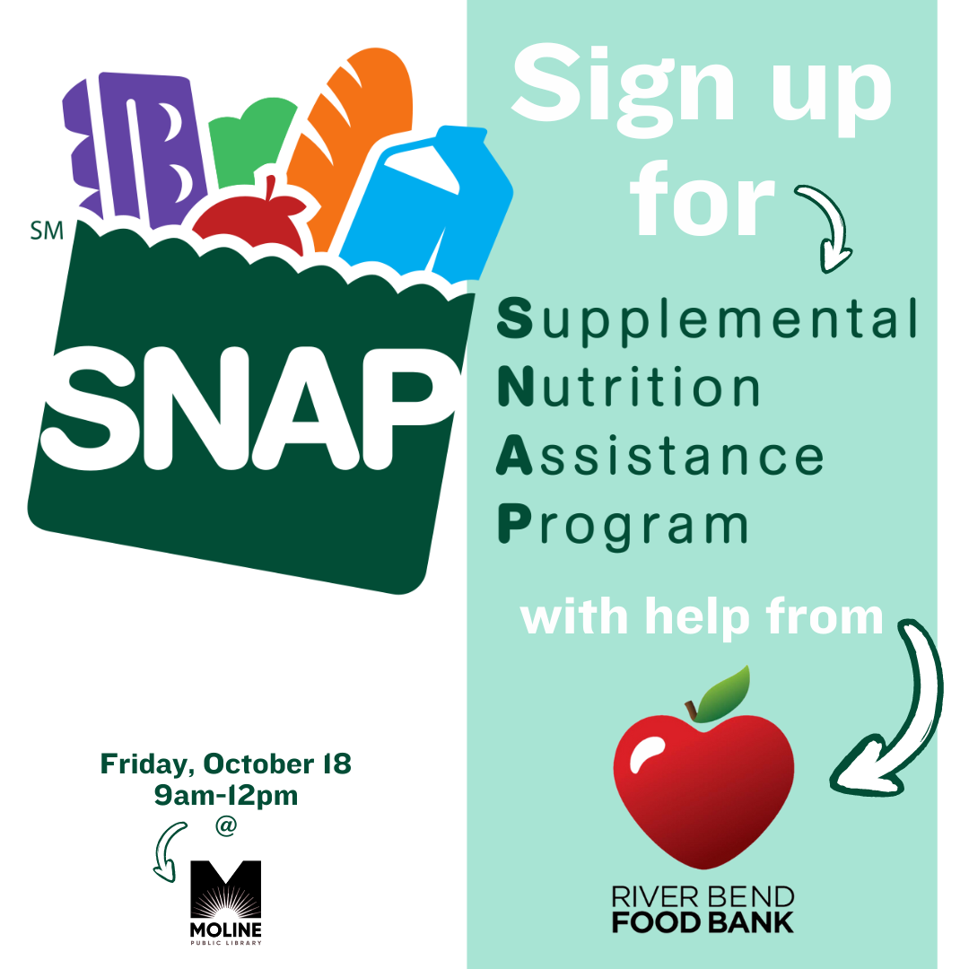 sign up for SNAP! with River Bend Food Bank / october 18, 2024