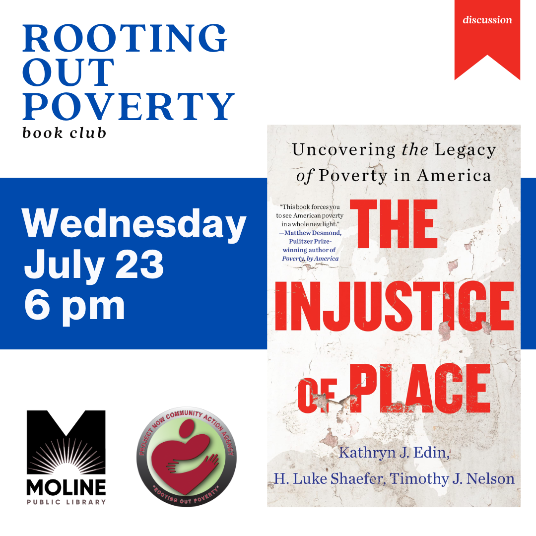 rooting out poverty book club / july 23