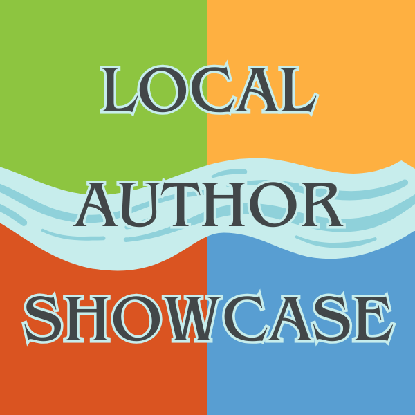 the words Local Author Showcase 