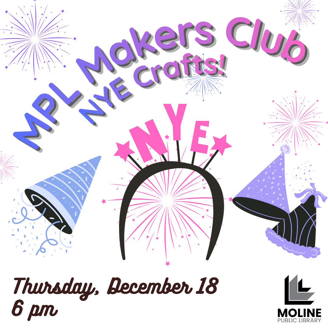 mpl makers club / nye crafts / thursday december 18